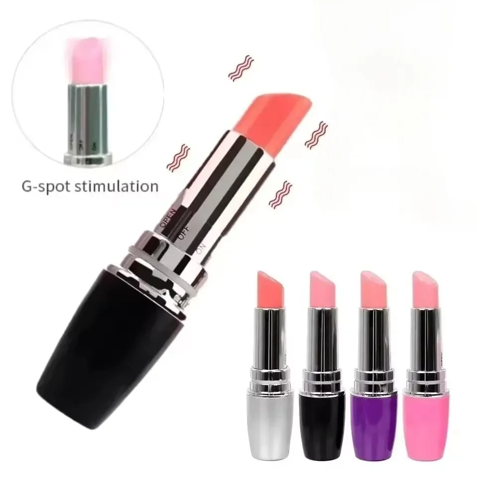 Female Mini Lipstick Bullet Vibrator Powerful G Spot Clitoris Stimulator Dildo Vagin Massager Adult Masturbation Women Sex Toys
