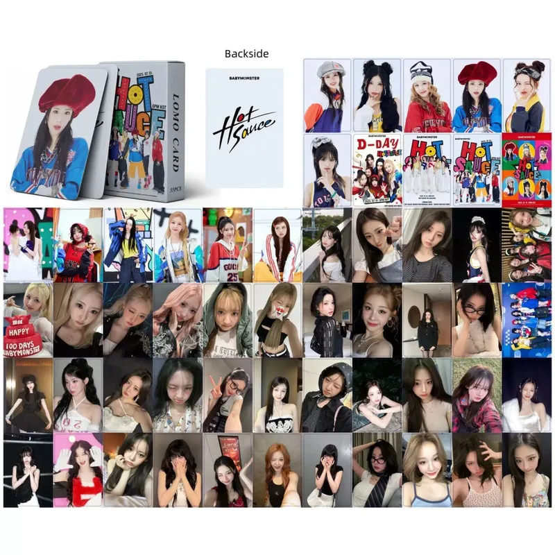 127PCS BM CHOOM Photocards Lomo Cards Set Photocards Photo Lomo Cards Fans Collection Printed Cards — image 12