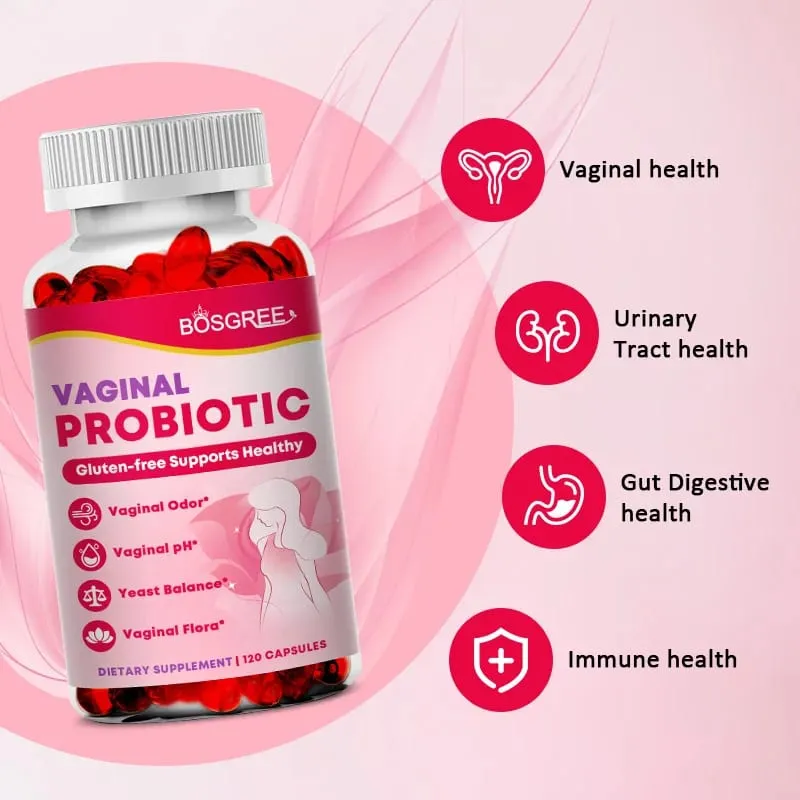 Probiotics for Women - Promotes Vaginal Intestinal Immune and Overall Women's Health PH Balance Odor Control Support Gut Health