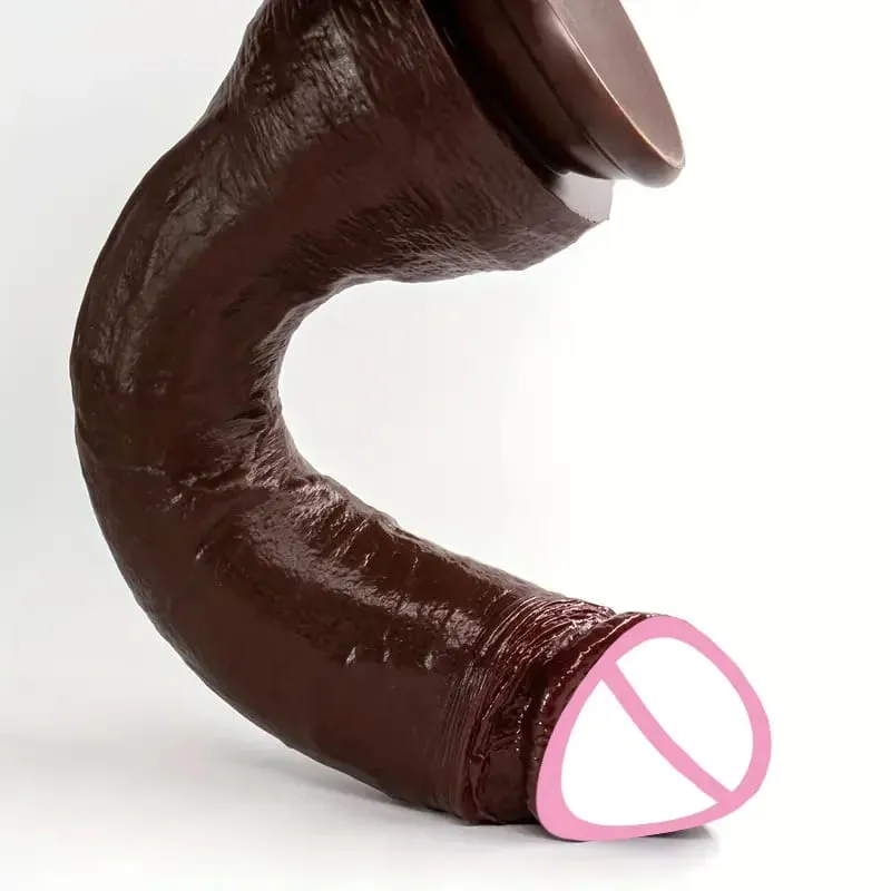 Super Long Skin Dildo Silicone Penis Realistic Cock For Women Masturbator Makeup Penetration Anal Strapon Dick Adults Sex Toys