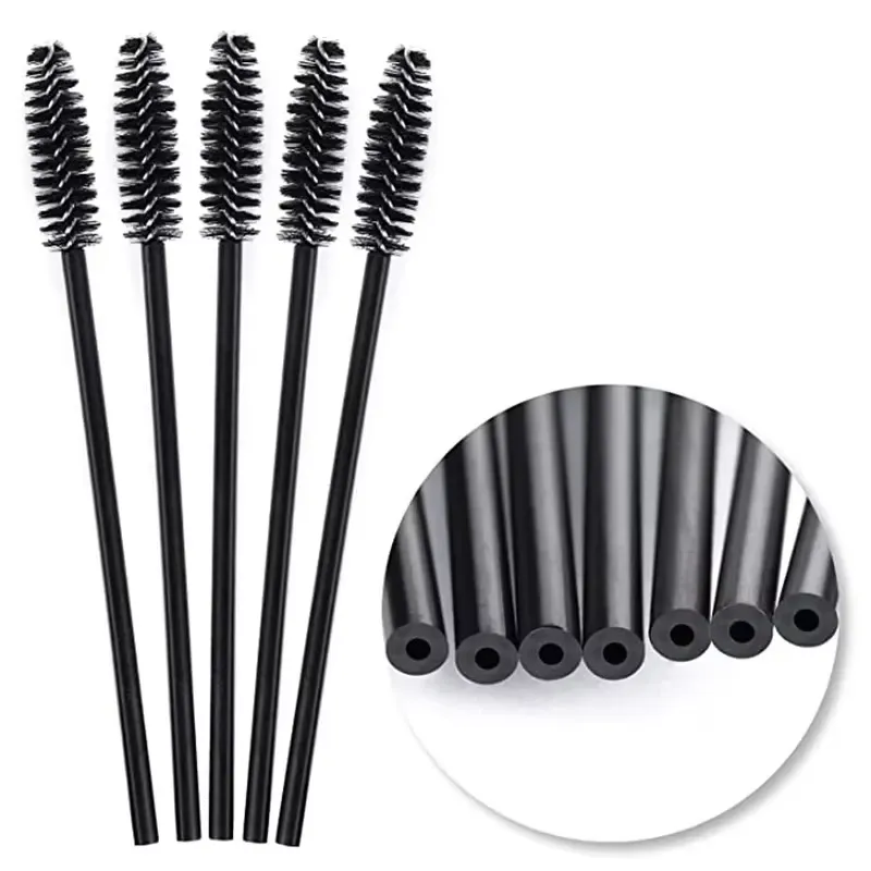 50pcs Disposable Makeup Tools Eyelash Brushes Eyelashes Extension Tools Eyebrow Brush Mascara Wands Applicator Spoolers