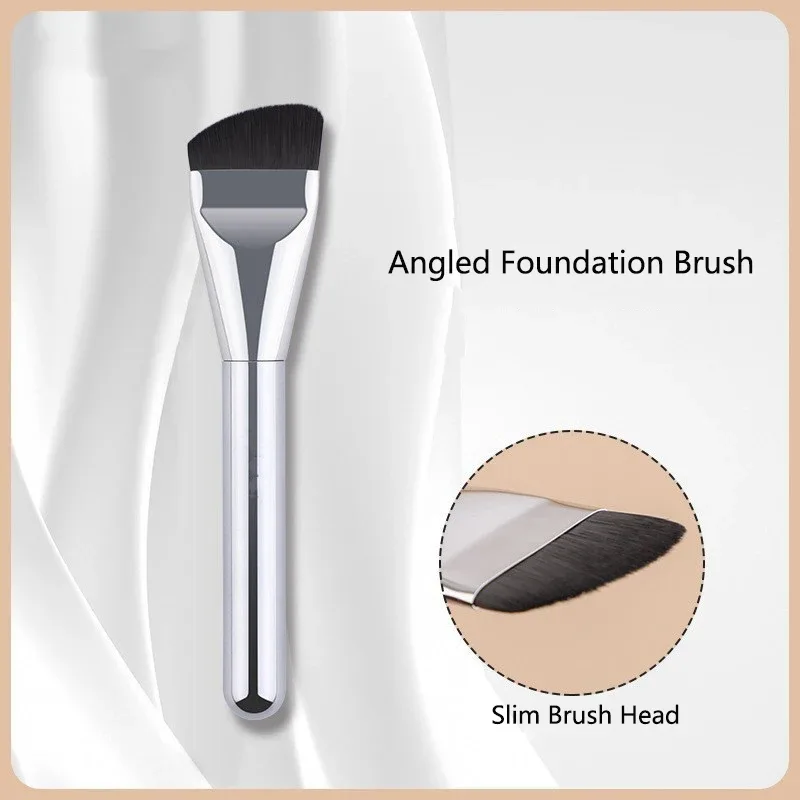 1 piece Flat Thin Foundation Makeup Brushes Fine Liquid Foundation Make up Brush BB Cream Mask applicator Face cosmetic tools