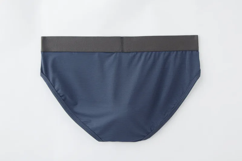 Herr Underkläder Shorts Sexig Lågformad Randig Bikini Athletic Supporters Kalsonger Sovkläder Nylon Snabbtorkande Andas