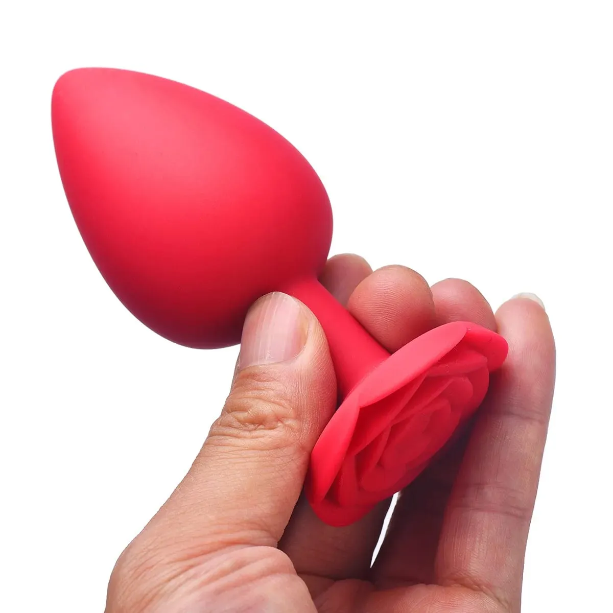 Rose Flower Siliconen Anale Kralen Butt Plug Set Kleine Medium Grote Anale Plug Sieraden Anale Trainer Dildo Anus Seksspeeltje Mannen Vrouwen Gay
