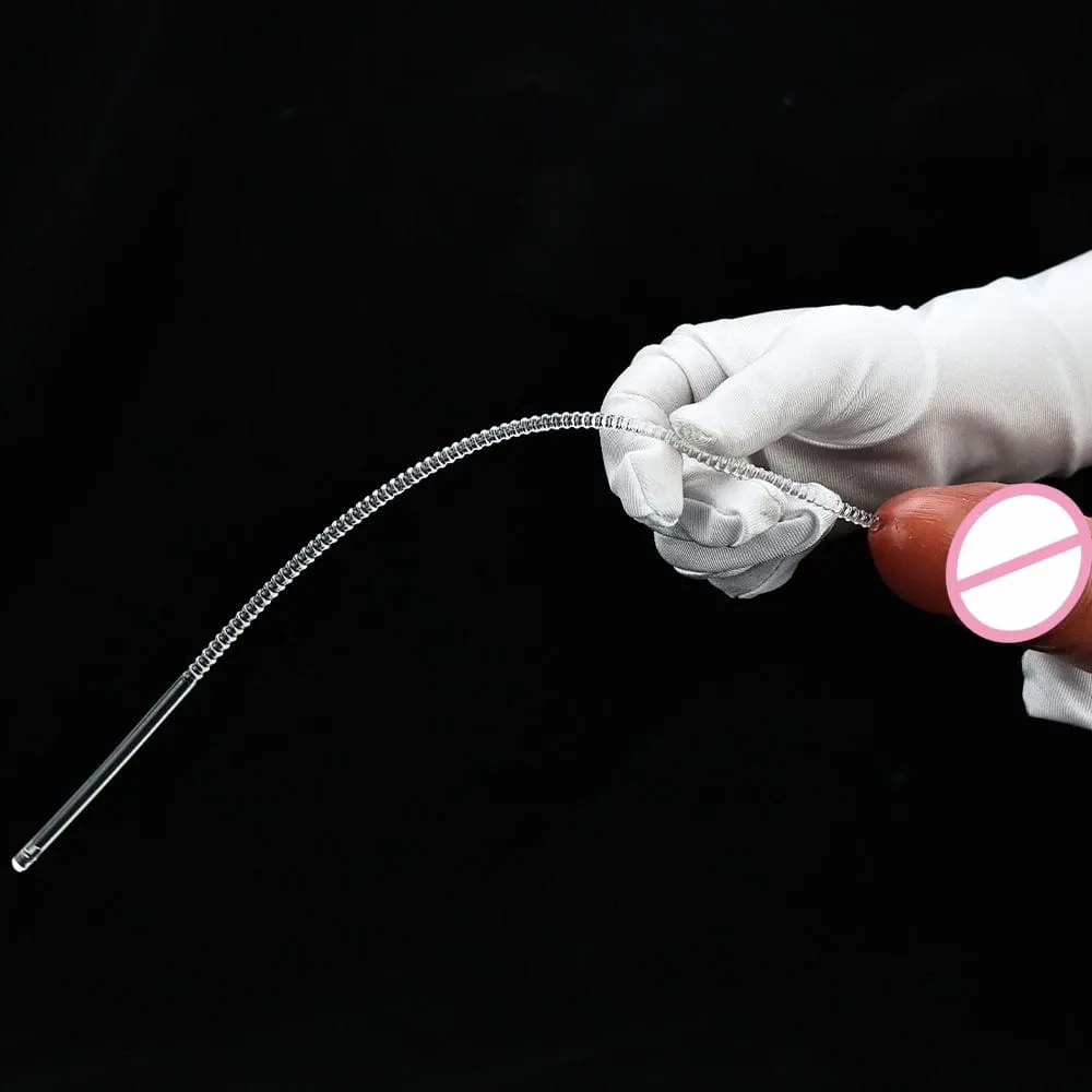 7PCS Urethral Dilator Horse Eye Stick Stimulation Prostate Massager Soft Penis Plug Male Masturbator Erotic Sex Toys for Men Gay
