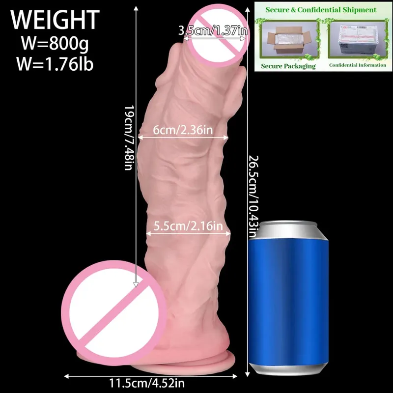 Monster Besar Dildo Anus Penetrasi Steker Butt Anal Wanita G-spot Masturbasi Stropon Kontol Dildo 18 + Mainan Seks Dewasa untuk Wanita/Pria