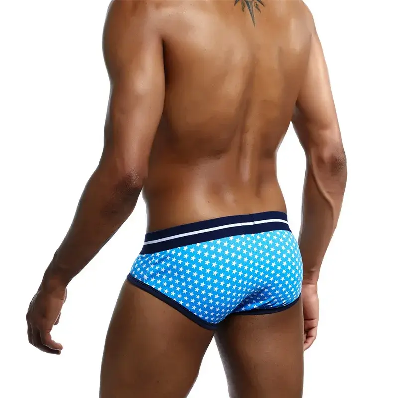 Sous-vêtements pour hommes slips coton imprimé Sexy hommes Boxer slip Slip Cueca Masculina culotte Calcinha Calzoncillos Hombre respirant