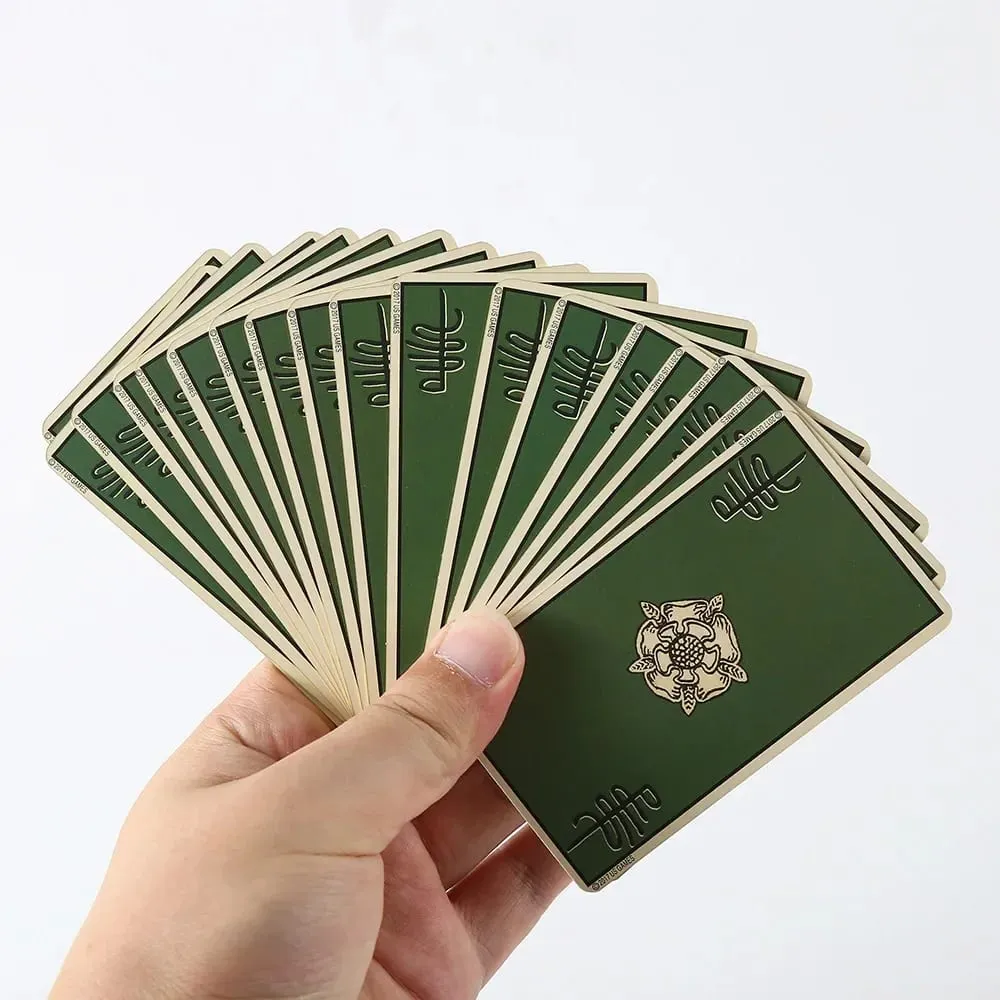 Borderless Edition tarot Deck gold Edge Tarot Oracle Cards 78 Cards Tin Metal Box Party Personal Entertainment Cards Game