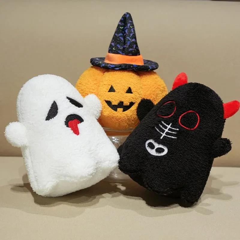 20cm Halloween Pillow Ghost Pumpkin Bat Plush Stuffed Party Prop Festival Doll Home Decro Birthday Gifts
