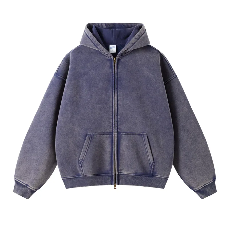 Batik fleece zippered hoodie — image 14