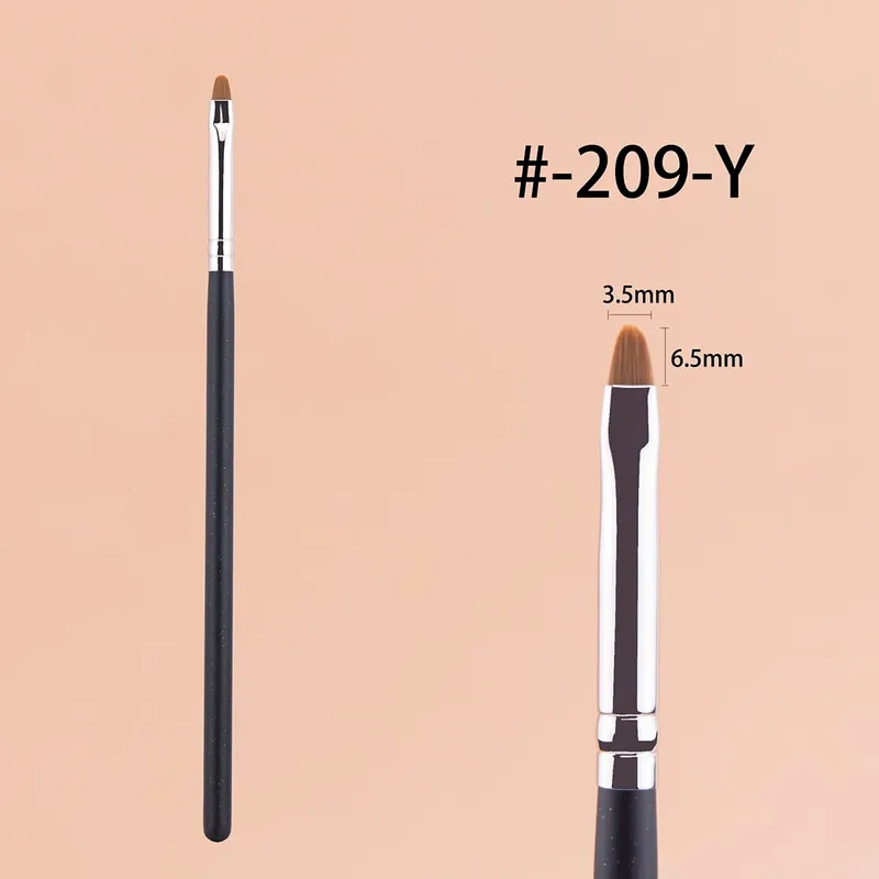 Eyebrow Concealer Brush Flat Eyebrow Brush Angled Ultra Thin Eye Line Concealer Makeup Brushes Precise Make Up Concealer Brush