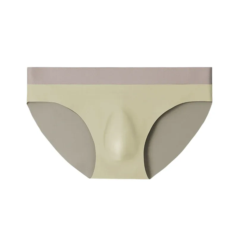 Nahtlose Herren-Unterwäsche aus Eisseide, 3D-Stanz-Dreiecks-Shorts, Sommer, dünne Unterhose, Jungen-Sport-Shorts 3256808552917215 — image 12