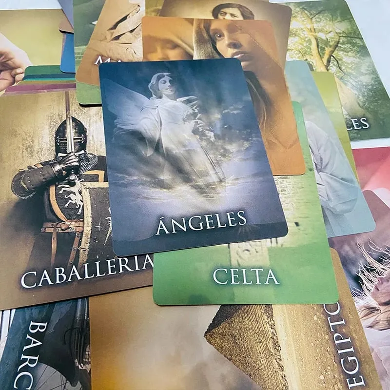 Past Life Oracle Cards 44pcs Spanish Edition Board Games Oracle Deck