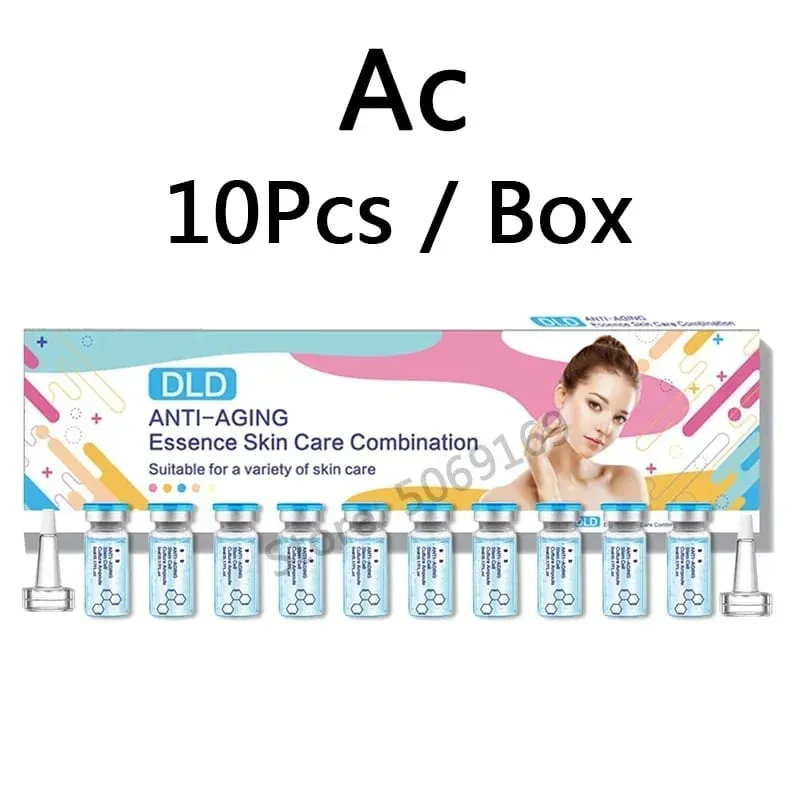 10 vials Korea 5ml BB Cream Glow Essence Beginner Starter Kit Liquid Foundation Moisturizing Hydration Skin Rejuvenation Beauty