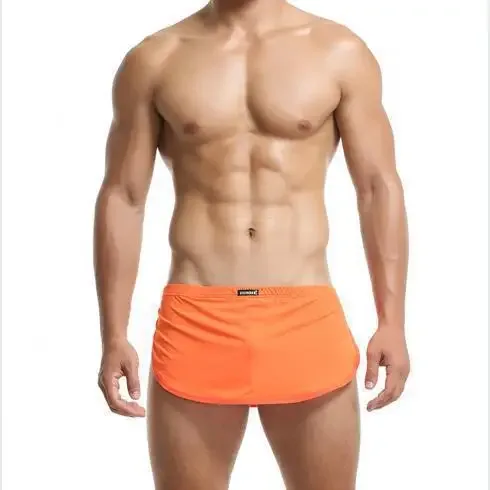 Front and rear independent two-piece silky pajama pants wholesale and foreign trade agency men's home underwear