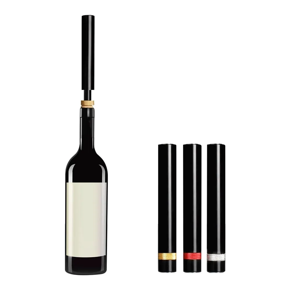 Air Pump Wine Bottle Opener Safe Portable Stainless Steel Pin Cork Remover Air Pressure Corkscrew Kitchen Tools Bar Accessories