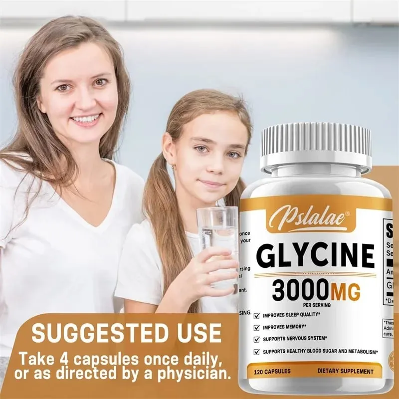 Glycine Supplement - Promotes Restful Sleep Supports Cognitive Function Emotional Balance and Neurological Health — image 6
