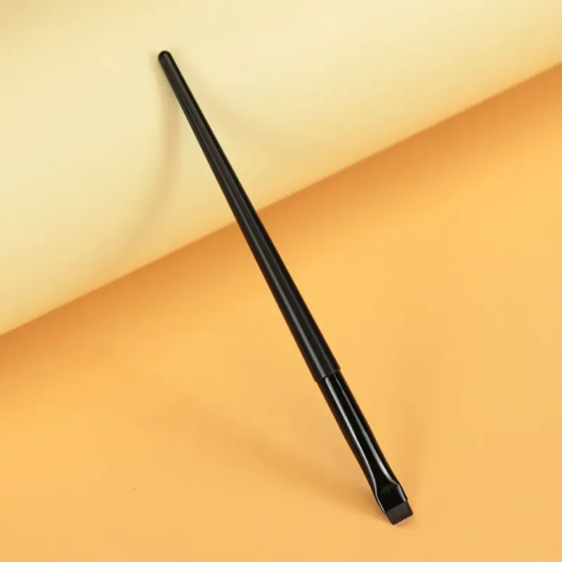 Up Tool Oblique Cosmetics Brush Beauty Blade Smink ecsetek Liner Szemöldökecset Szögletes Finom szemceruza ecsetek Lapos szemöldökecset