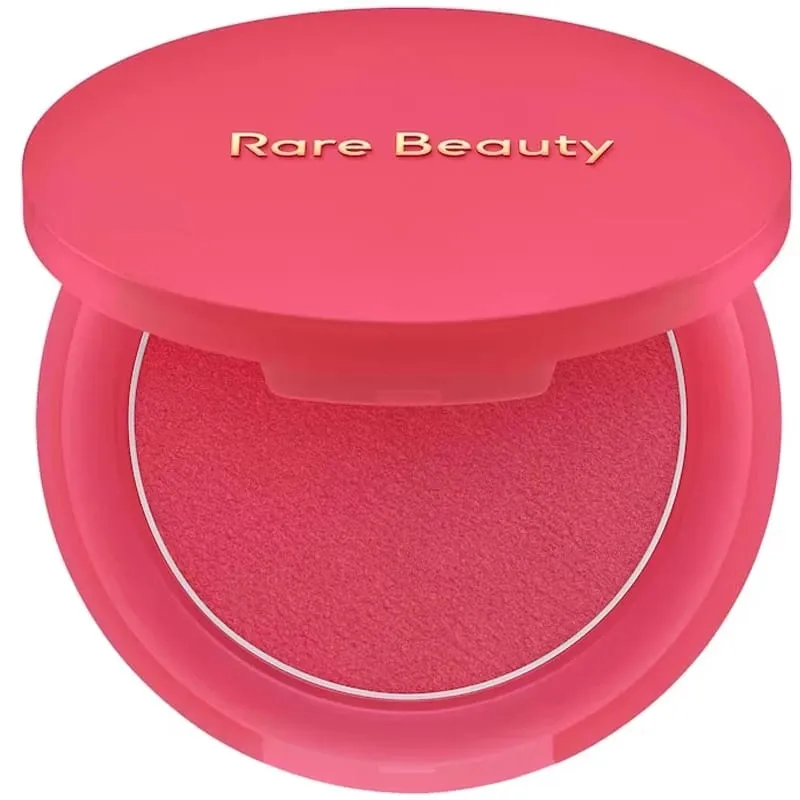 Rare Beauty 2 IN 1 Blush Highlighter Powder Palette Baked Silky Smooth Shimmer Glow Long Lasting Blendable Natural Face Makeup