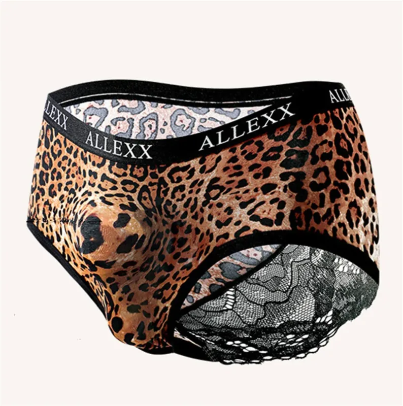 男性の下着レース cuecas masculino 3d 宇宙船 calzoncillos やつヒョウ柄 lencerías muy ホット sexys おもちゃ男性ランジェリー