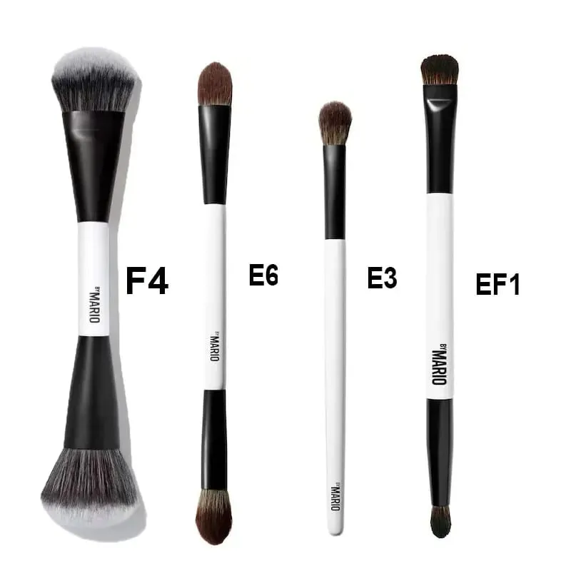 Soft Bristle Blush Highlighter Brush Kit Flawless Soft Glow Face Cosmetic Tools F1 F2 F3 F4 Pro Facial Blending Makeup Brushes