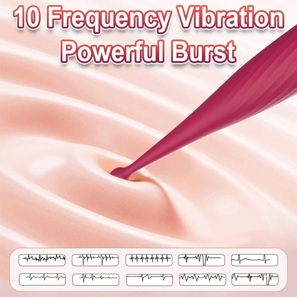Beginner G Spot VibratorNipple Clitoris Stimulator Multi Frequency Ultrasonic Vibration Dildo Erotic Fast Orgasm Adult Sex Toys — image 2