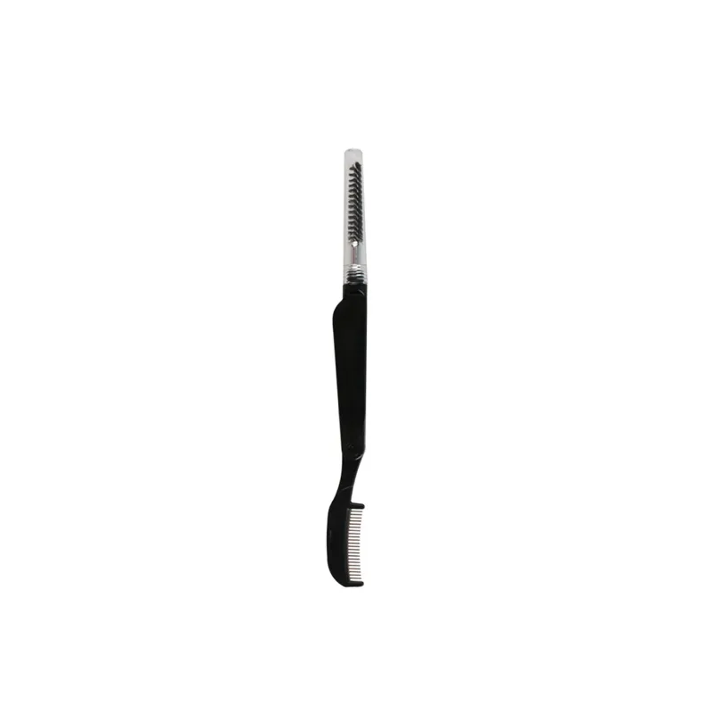 1 Pc Dual Purpose Double Head Stainless Comb Eyelash Eyebrow Comb Makeup Mascara Brushes Eyelashes Wands for Make Up Tools — image 5