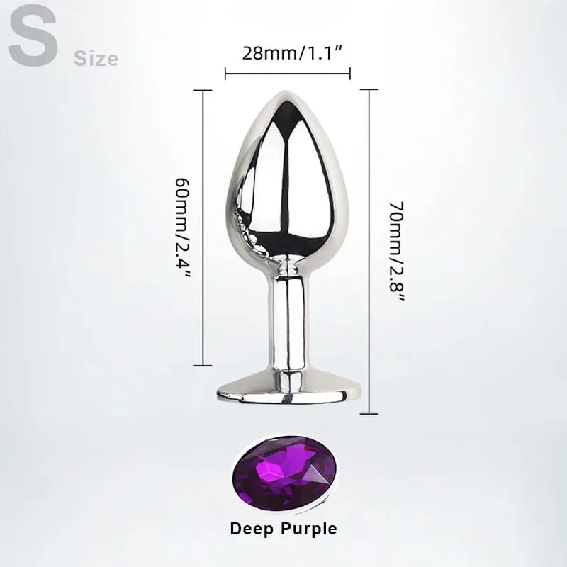 Sex Shop 5 dimensioni Butt Plug in metallo Fetish Coda di volpe Giocattoli intimi Bdsm Extender anale Dilatatore Prodotti Giochi erotici Articoli per adulti