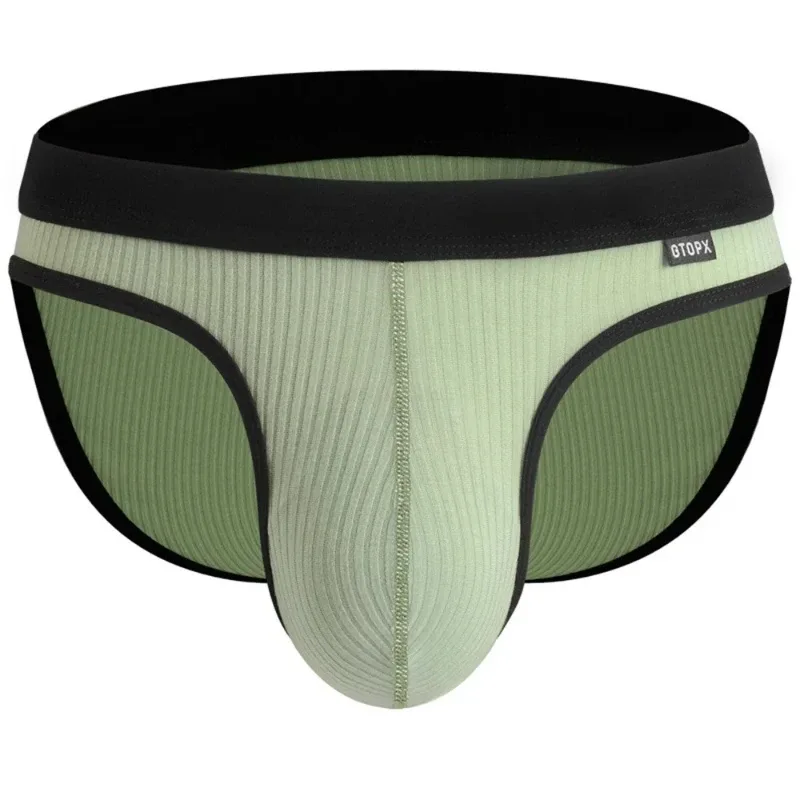 Men's Sexy Briefs Male Pouch U Convex Underwear Modal Soft Brief Absorbent Elastic Shorts Breathable Underpants MU094 — image 17