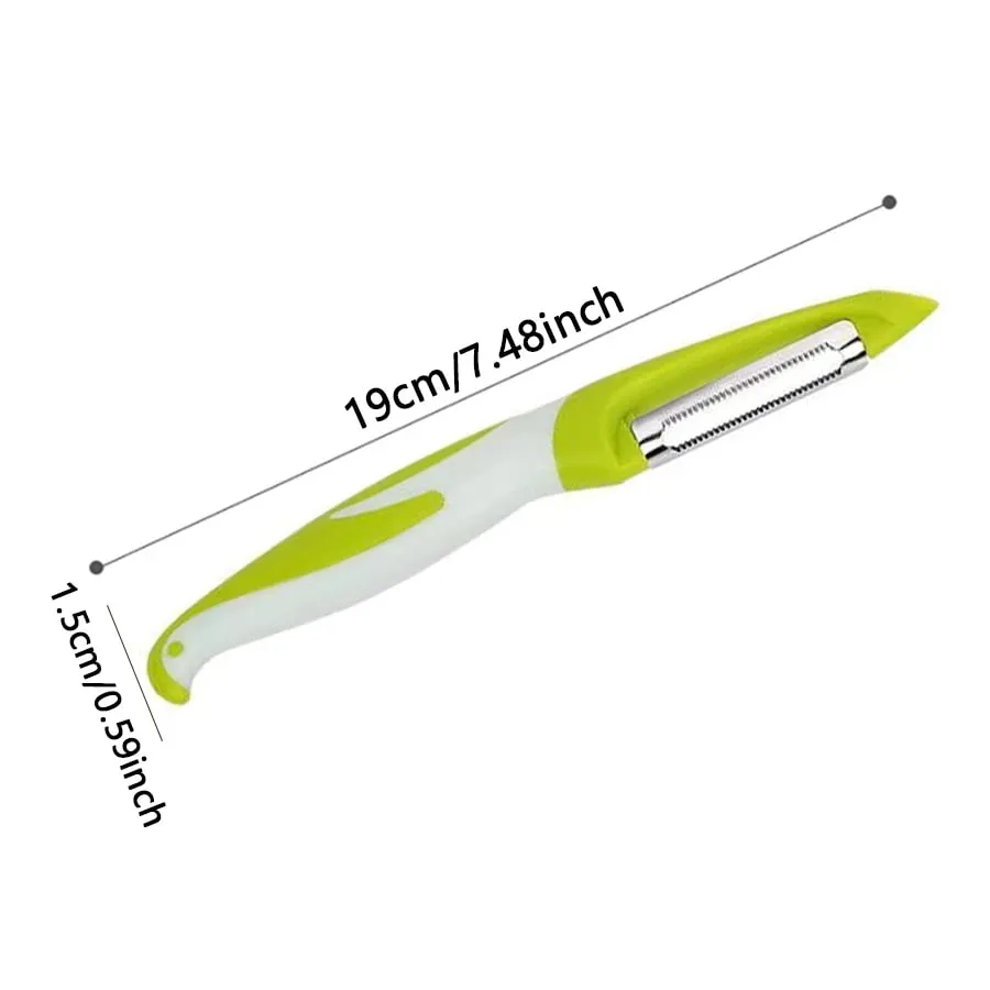 Vegetable and fruit peeler suitable for kitchen fruit vegetable and potato peeler ergonomic non-slip handle and sharp blade.