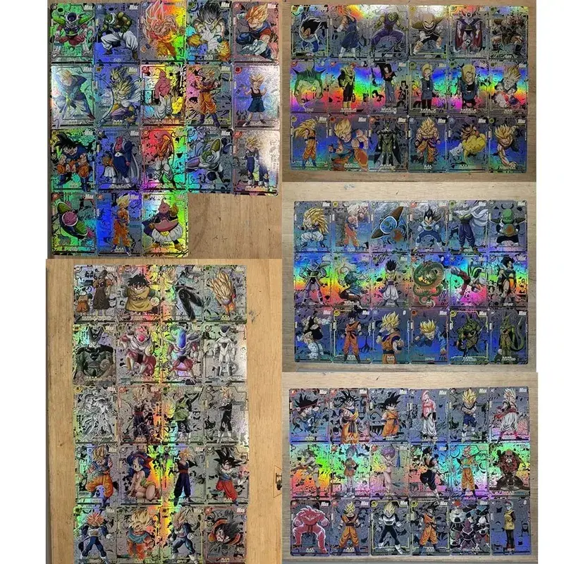 Anime characters Dragon Ball Super Bulma Cell DIY Homemade Bronzing texture Game toys Collection card Christmas birthday gift — image 13