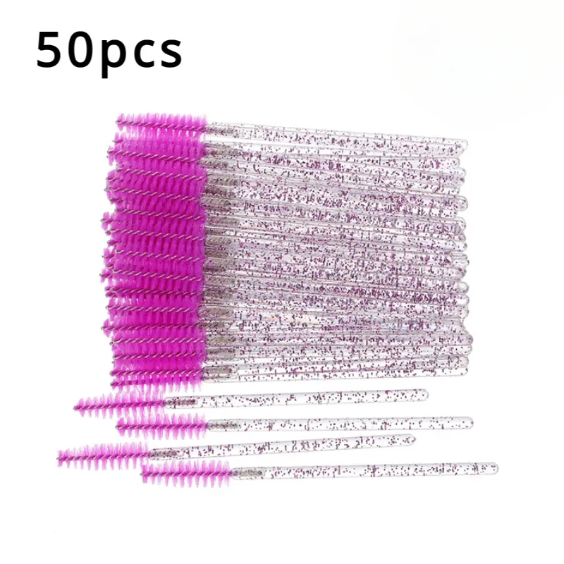 50/100/150pcs Eyelash Brushes Concealer Lash Brush Spoolies Mascara Wands Applicator for Eyelash Extension Makeup Set LAUKISS
