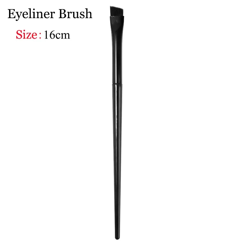 Professional Eyebrow Eyeliner Brushes Soft Angled Blade Thin Flat Contouring Brow Eye Liner Makeup Brush Women Eyes Makeup Tools
