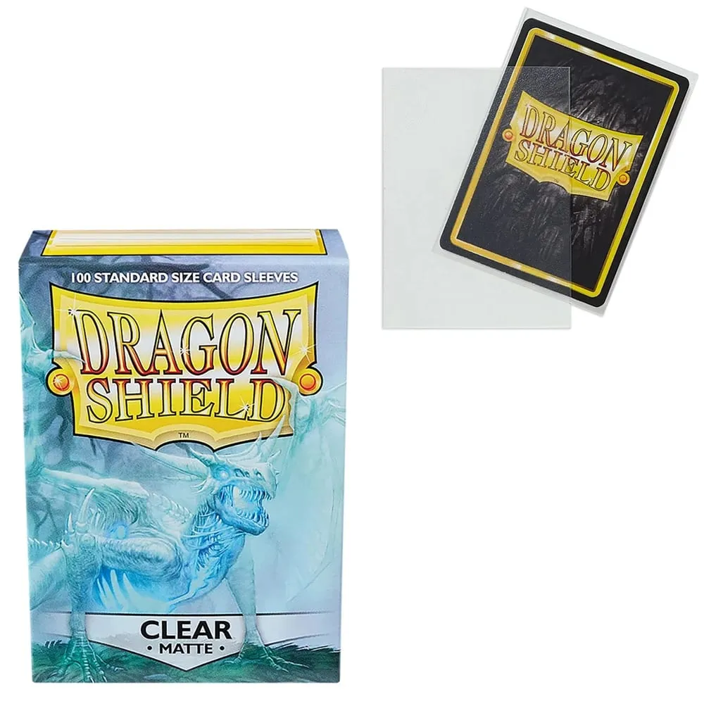 100 PCS/BOX 66x91mm Standard Size Demark Dragon Shield Matte Card Sleeves for MTG/PKM/YGO/TCG Board Game Cards Slevees — image 4