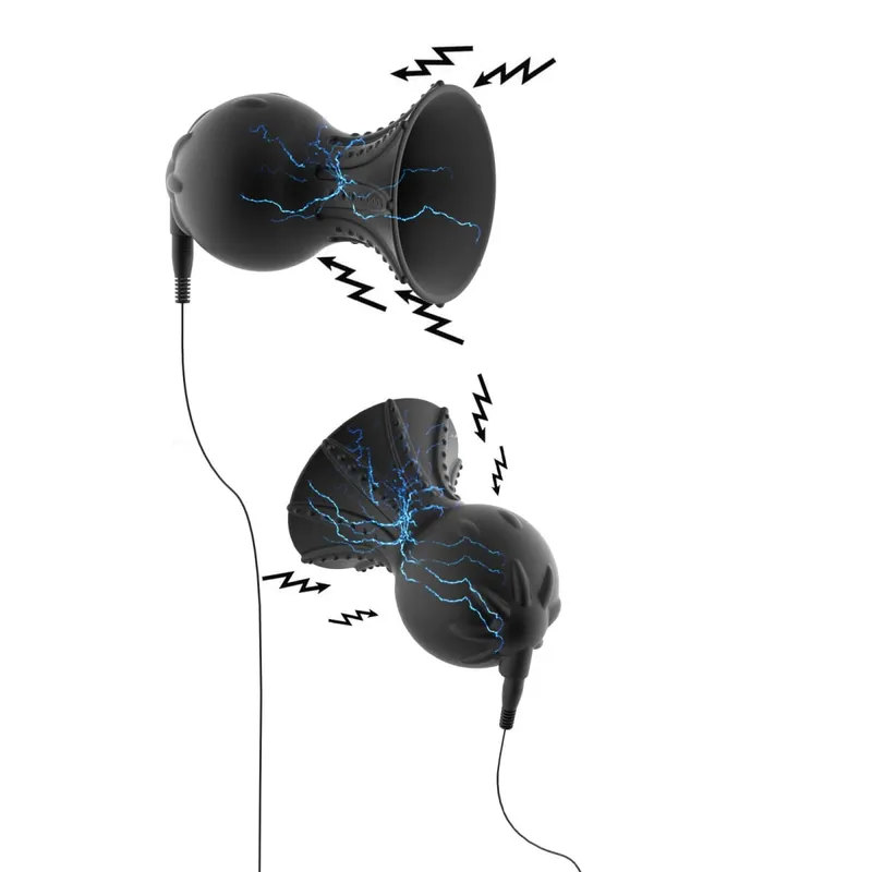 Electric Shock Accessory BDSM Nipple Clamp Breast Massager SM Bondage Labia Clip Clit Stimulator E-stim Glove/Pad Couple Sex Toy