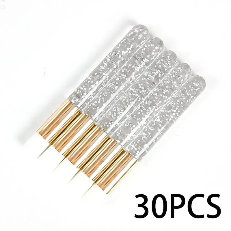 Wholesale 30/50pcs Eyelash Cleaning Brushes for Extensions Glitter Lash Shampoo Brush Nose Pore Cleansing Makeup — image 10
