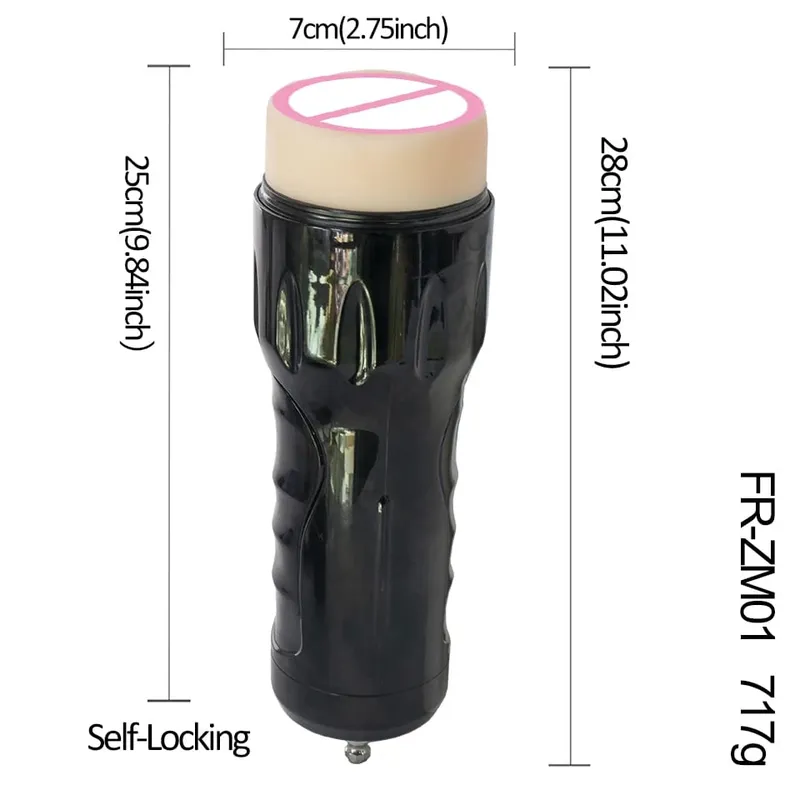 10 Side Anti-Rotation Accessaries Just for FR1/FR2/FRH1 Sex Machine Sucker Dildo Masturbator Extension Tube Adapter