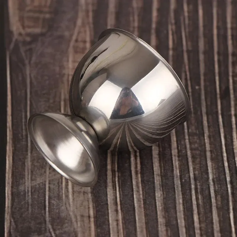 4pcs Stainless Steel Boiled Egg Cups Stand Rack Eggs Holder Kitchen Breakfast Cooking Tool Holder Cooking Tool Kitchen Gadgets