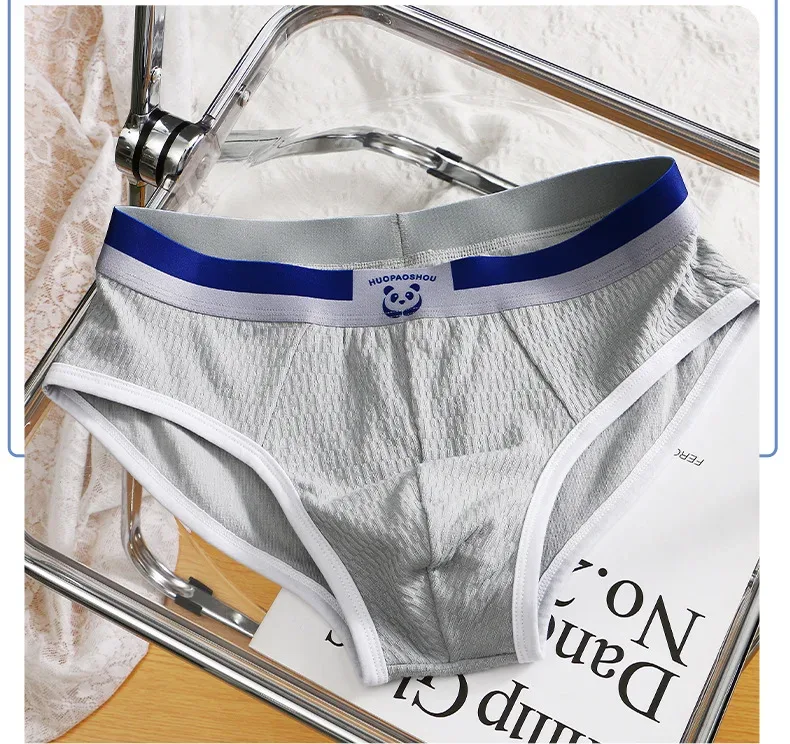 Nuevas bragas para hombres, ropa interior Sexy para niños, bragas de algodón para adolescentes, pantalones triangulares de talla grande, pantalones cortos finos transpirables simples