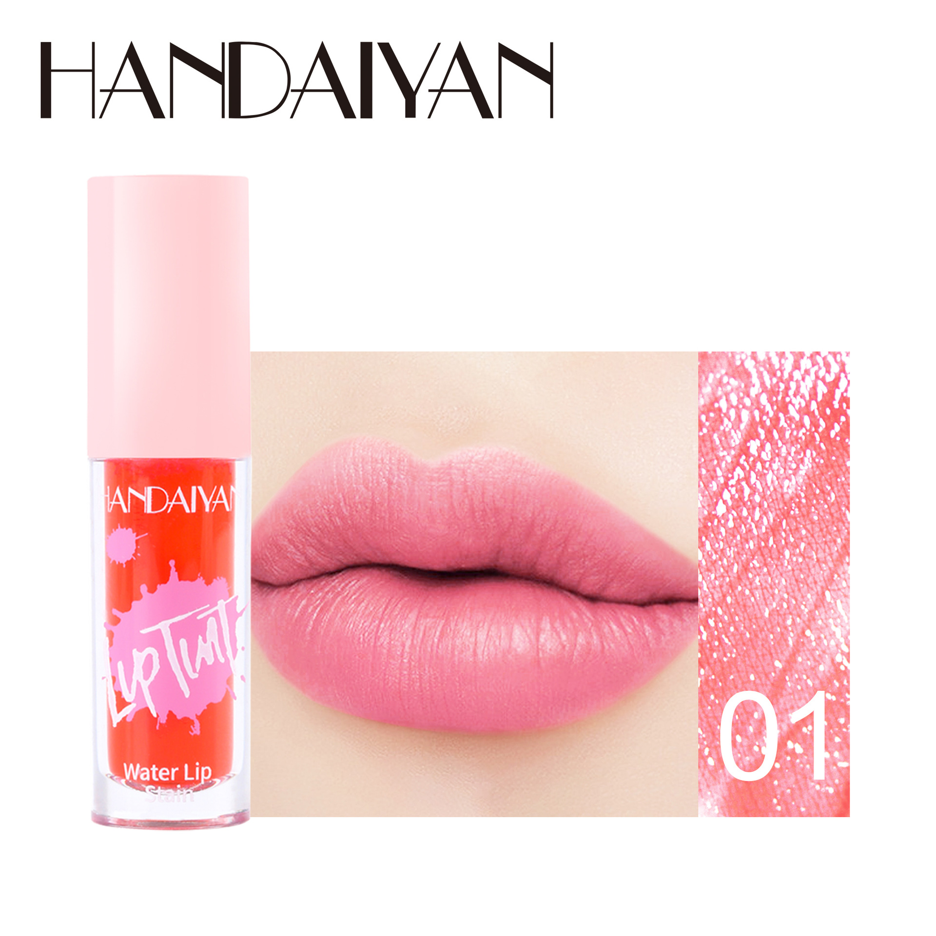 Multi-use 6 Colors Lip Gloss Cheek Tint Long Lasting Moisturizing Lip Dye Blush Makeup Lip Stain Glossy Lipgloss Cosmetics