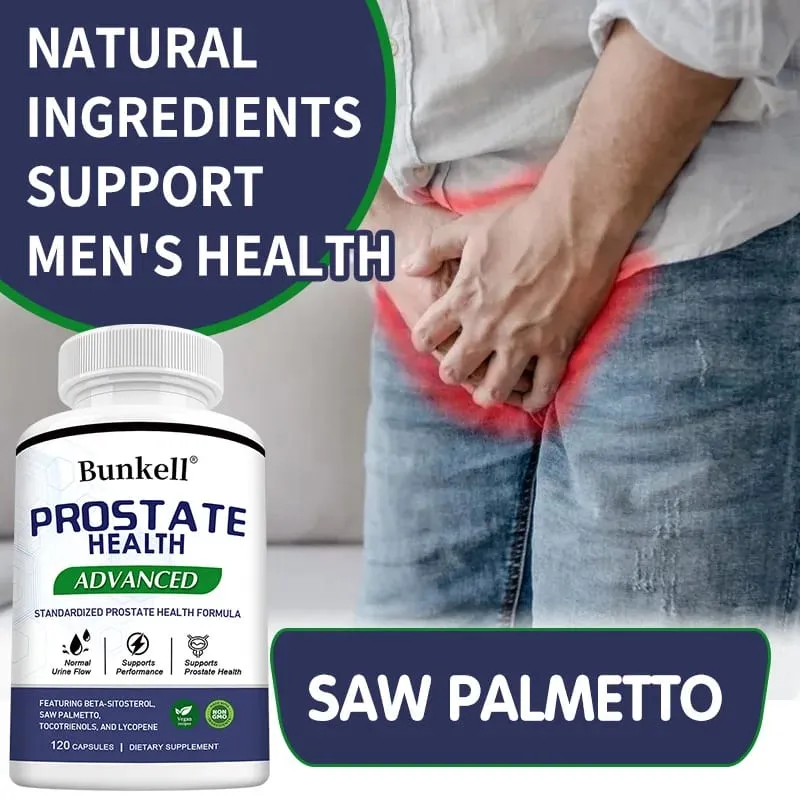 Saw Palmetto Concentrate 629 Mg - Contains Cranberry and Lycopene To Protect Male Prostate Health and Promote Urinary Function