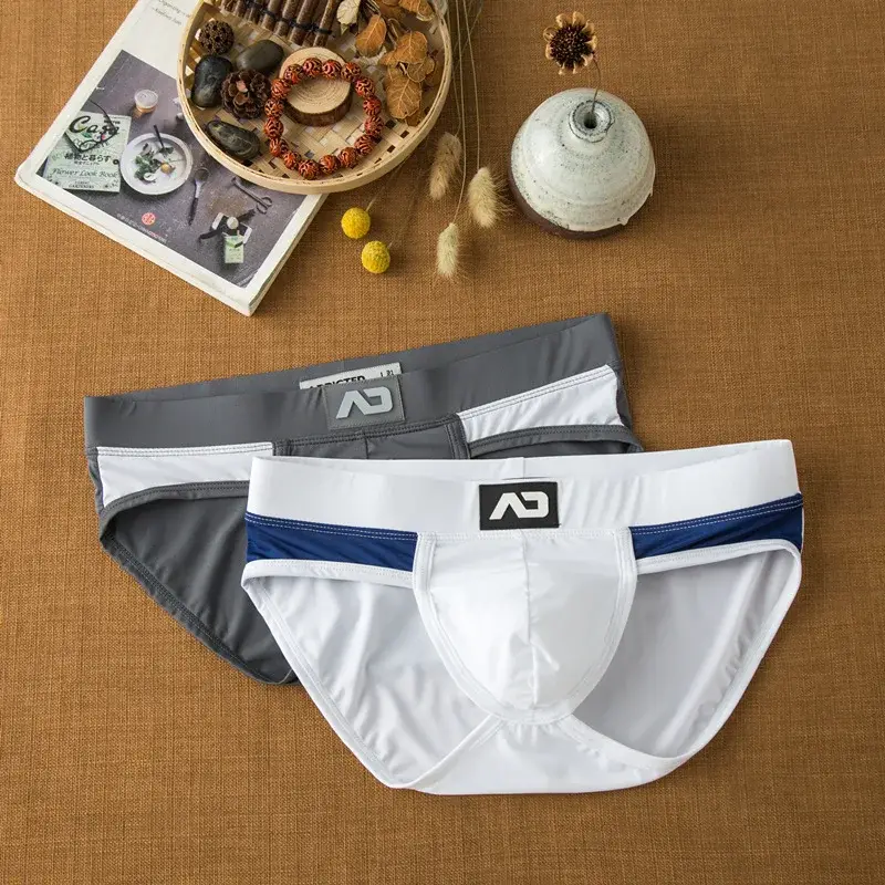 Men;s briefs men s milk silk underwear AD4-M248 — image 1