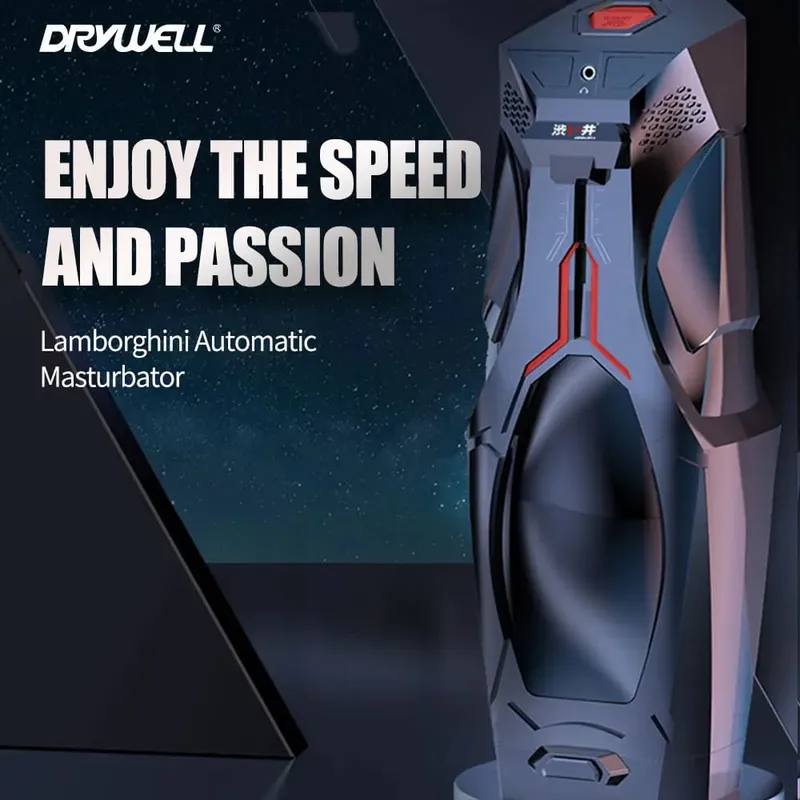 DRY WELL Automatic Thrusting Male Masturbator Pusher Speed Control Realistic Vagina HIFI Bluetooth Speaker Sex Toys for Men — image 2