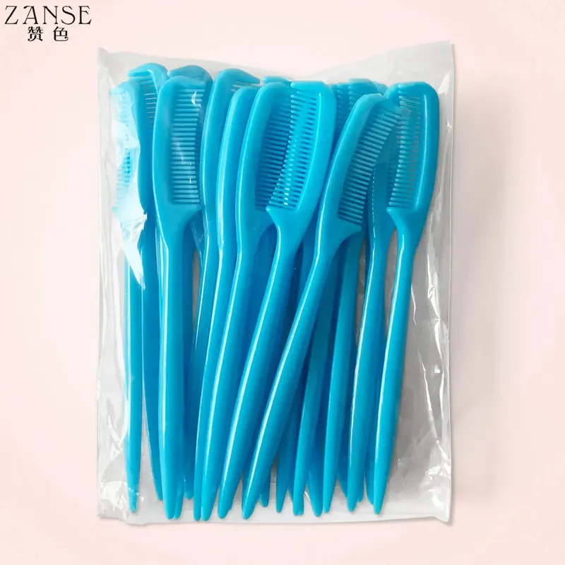 100pcsMicro Comb For Eyelash Extension Mini Eyebrow Combs Makeup Brushes Doll Mascara Wands Eye Lash Combing Wholesale — image 9
