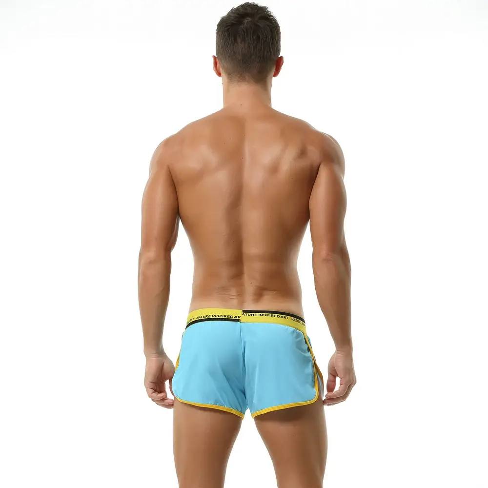 Men's Low-Waist Breathable Split Lounge Split Trunks