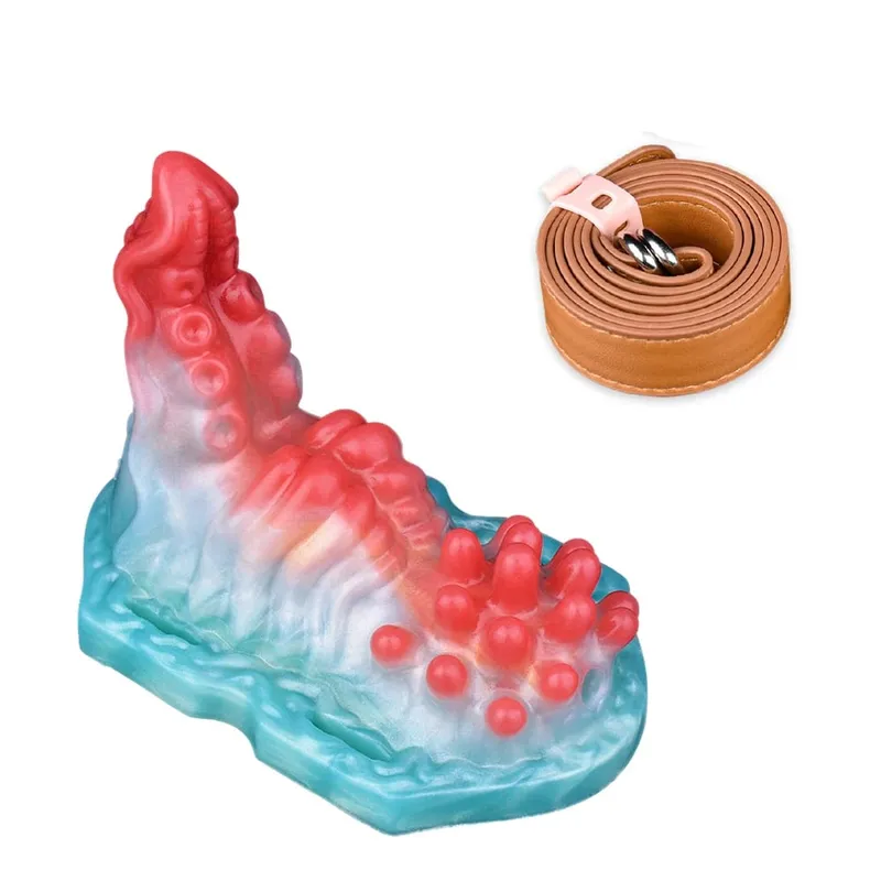 Wireless Control Silicone Octopus/Granule Sex Grinder Strapon Grinding Hump Friction Vibration Massage Female Masturbation — image 12