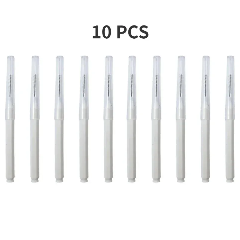 5-50PS Portable Mini Eyebrow Brushes Disposable Eyelash Brow Lifting Brush Applicators Lash Extension Comb Beauty Makeup Tools