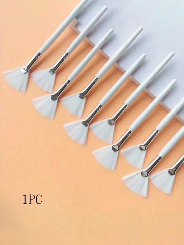 1/3pcs Fan Shape Foundation Makeup Brushes Multifunctional Facial Mask Brush Essential Oil Women Beauty Makeup Tools Brush