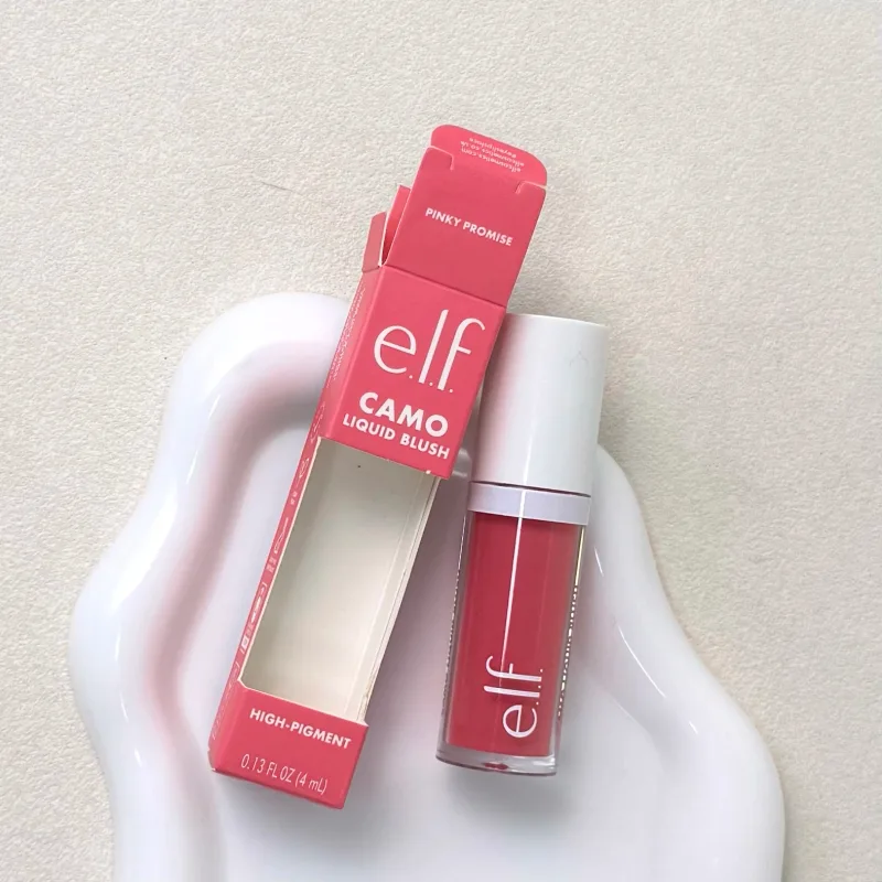 Best Seller Elf dual-use Liquid Blush Lip Gloss Persistent Moisturize Create Naturally Brighten Powder Liquid Blusher Cosmetics