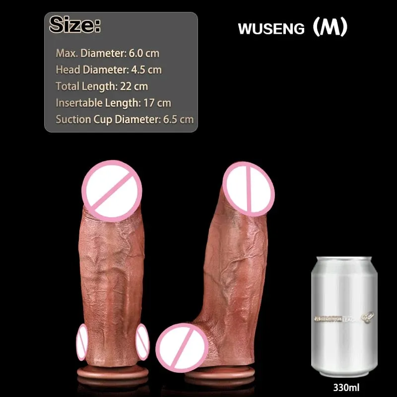 Realistic Dildo Lifelike Skin Texture Firm Core Design Ultimate Satisfaction Adult Toy